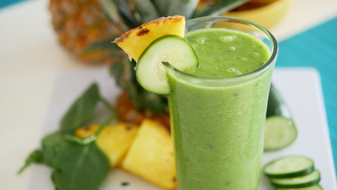 Pineapple Cucumber Smoothie